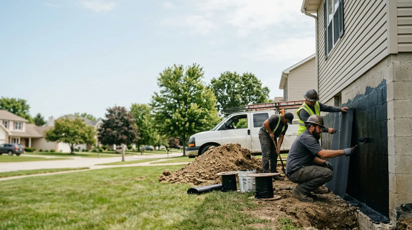 Basement Waterproofing in Frederick, IL near me